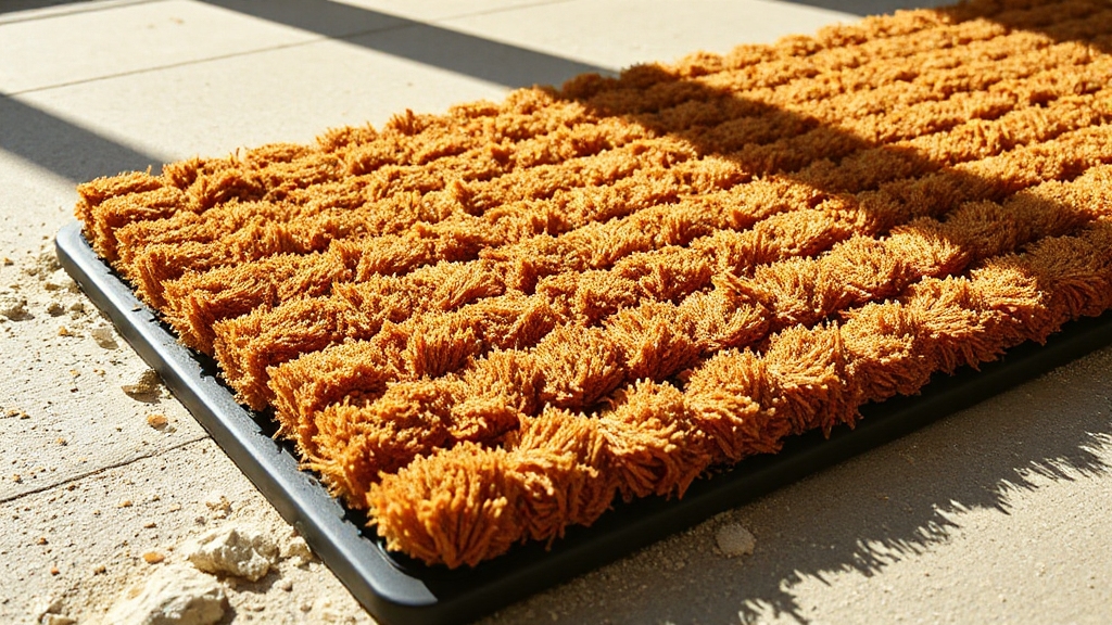 bi level rubber backed sand trapping