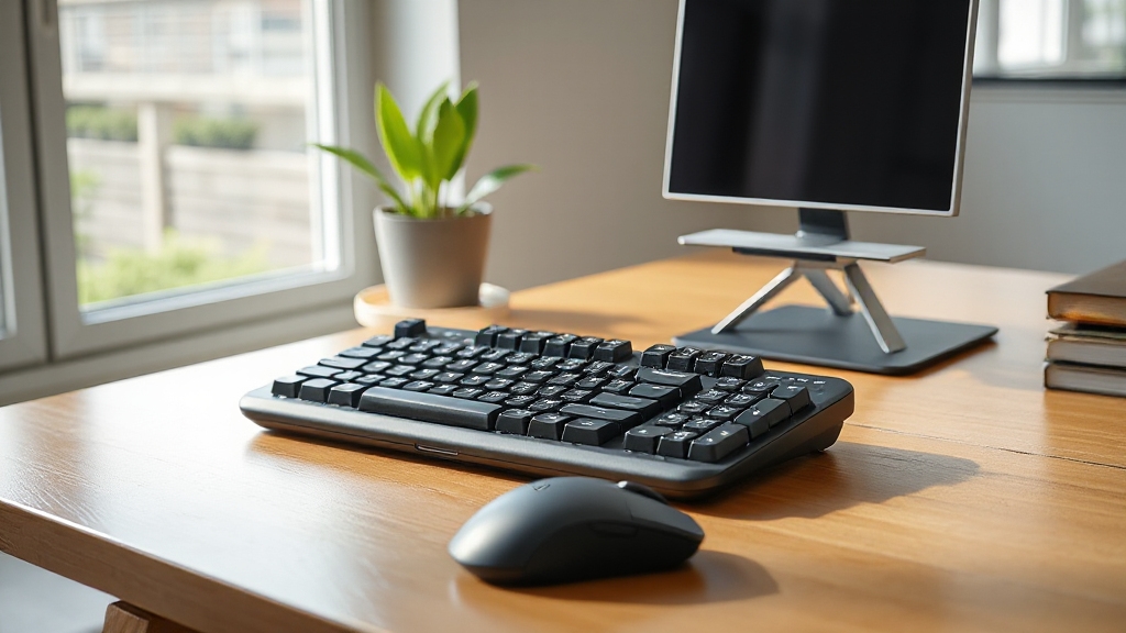 ergonomic keyboard stand organizer