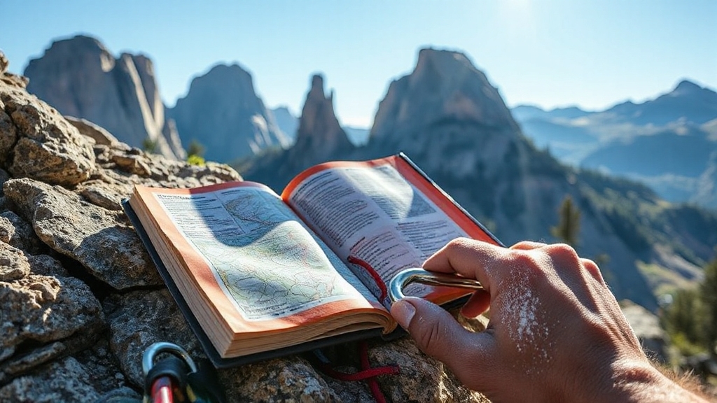 portable rock climbing guides