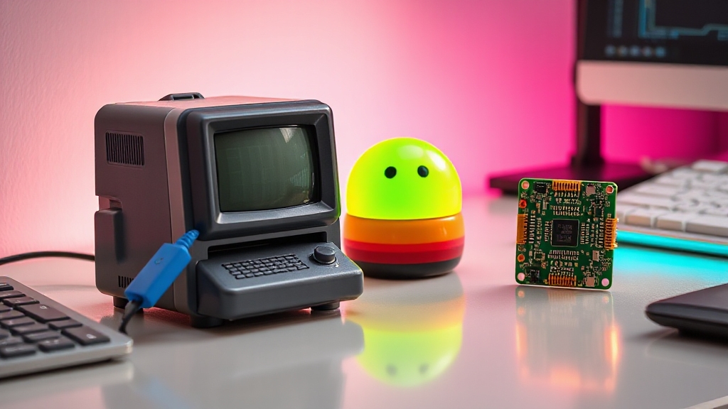 quirky tech desk decorations