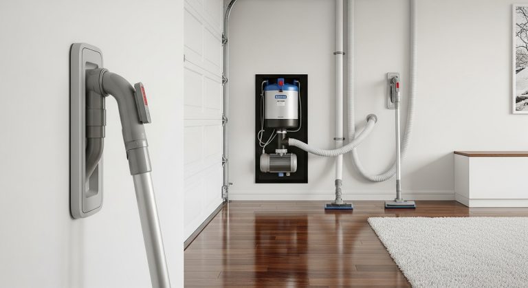 best built in vacuum system