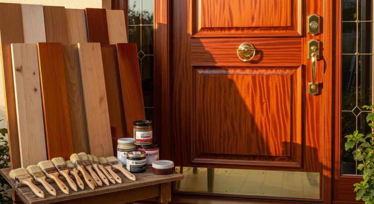 best finish for exterior wood door