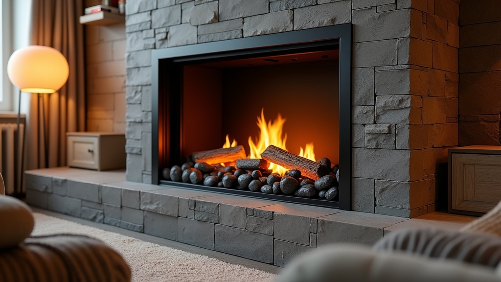 top gas fireplace log sets