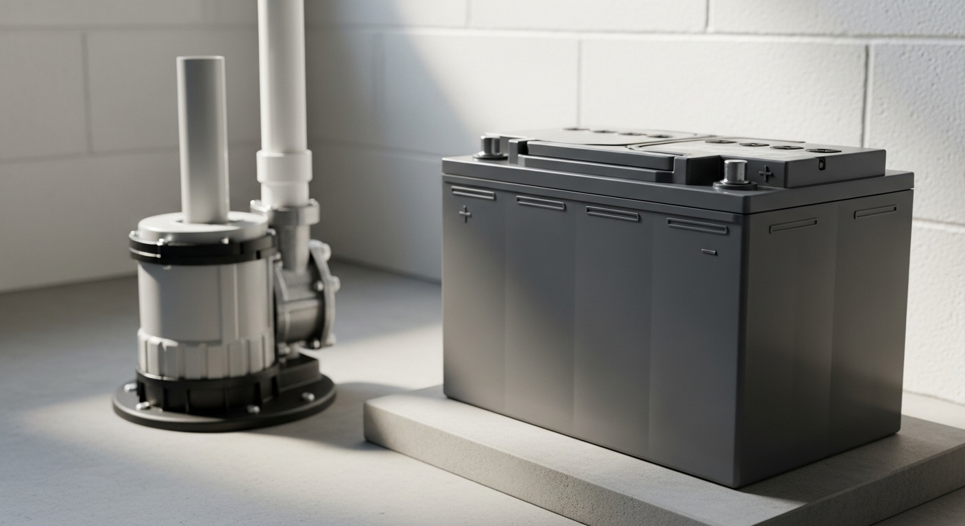 best battery for sump pump backup