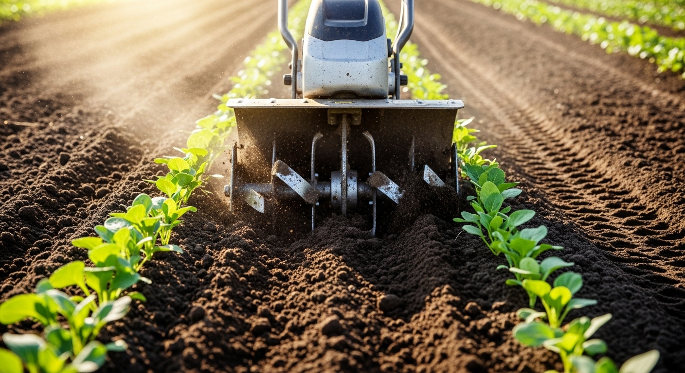 best walk behind rotary tiller