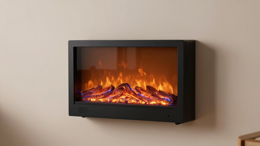 best wall mount electric fireplace