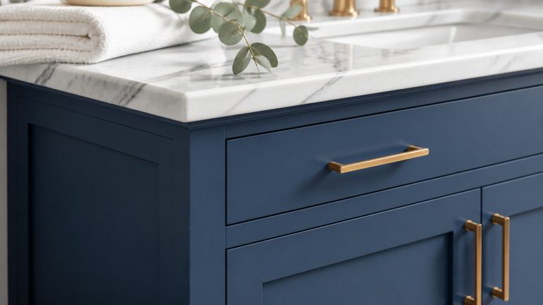 best blue for bathroom vanity