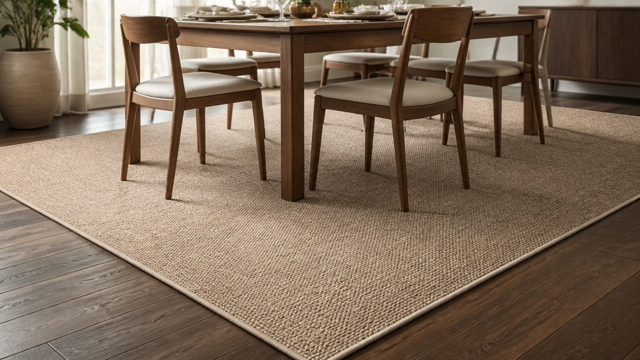 best carpet for under dining table