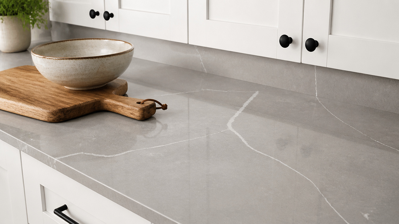 best color countertop for white cabinets