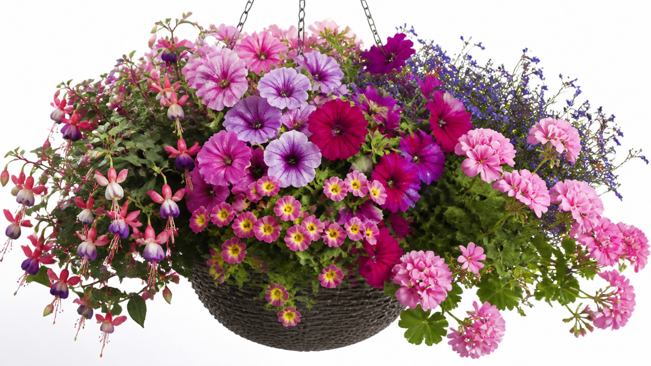 best flowering plants for hanging baskets