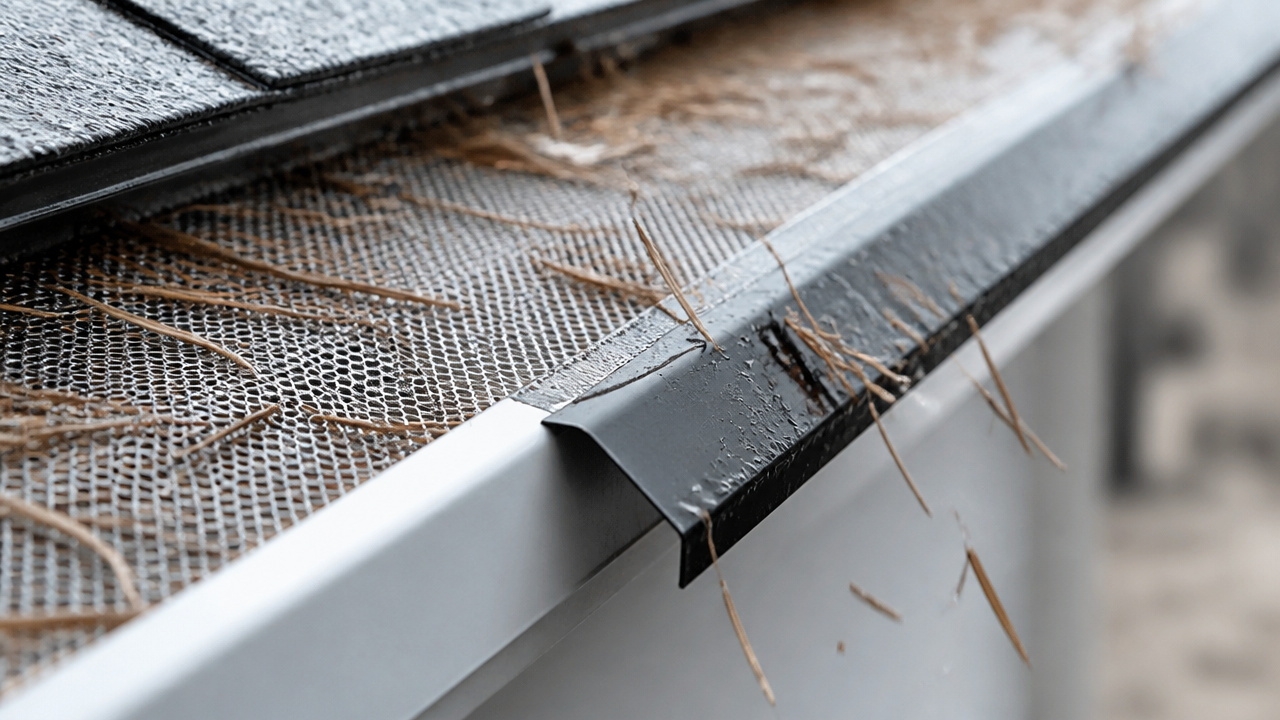 best gutter guard pine needles