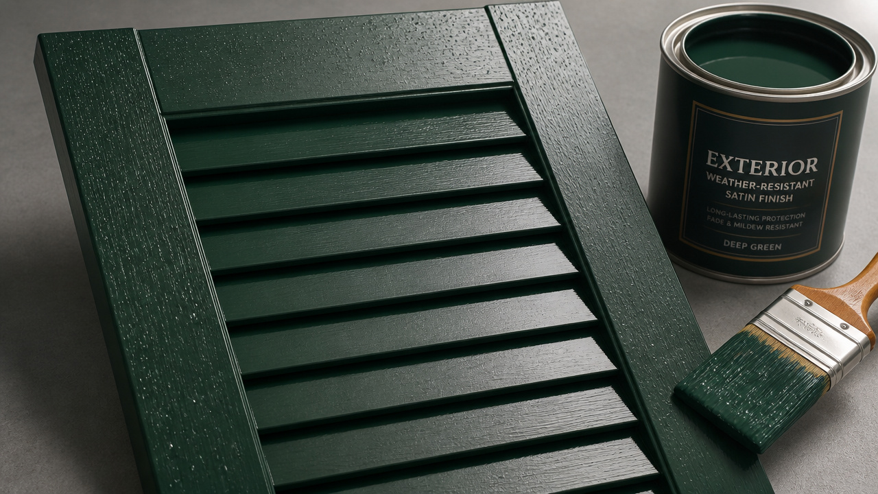 best paint for exterior shutters