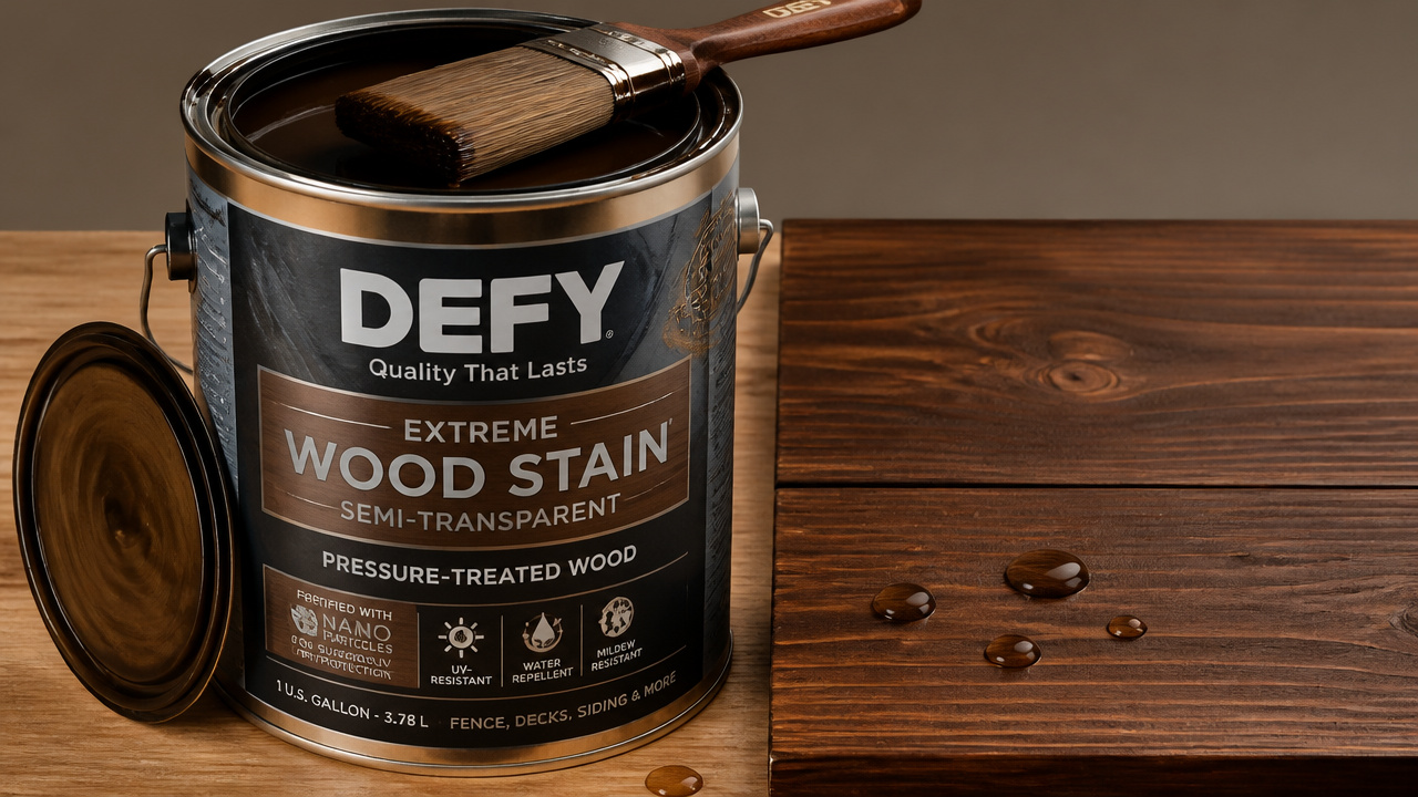 best pressure treated wood stain