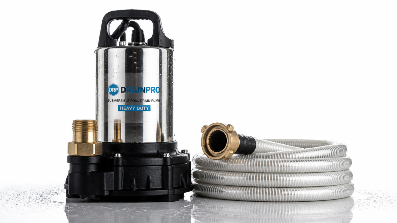 best pump to drain pool