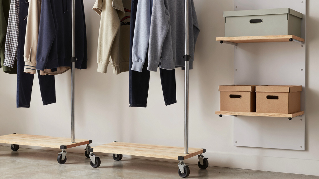 Side Rack Pop Store Best Clothing Racks for Pop Up Shops to Boost Sales and Style