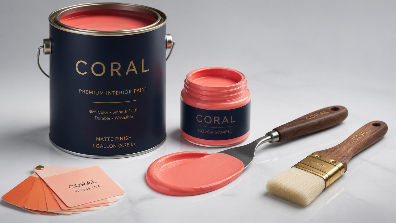 best coral paint