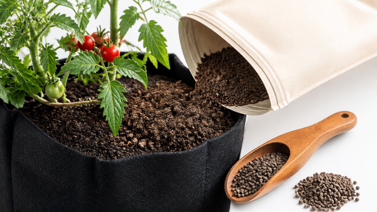 best fertilizer for grow bags