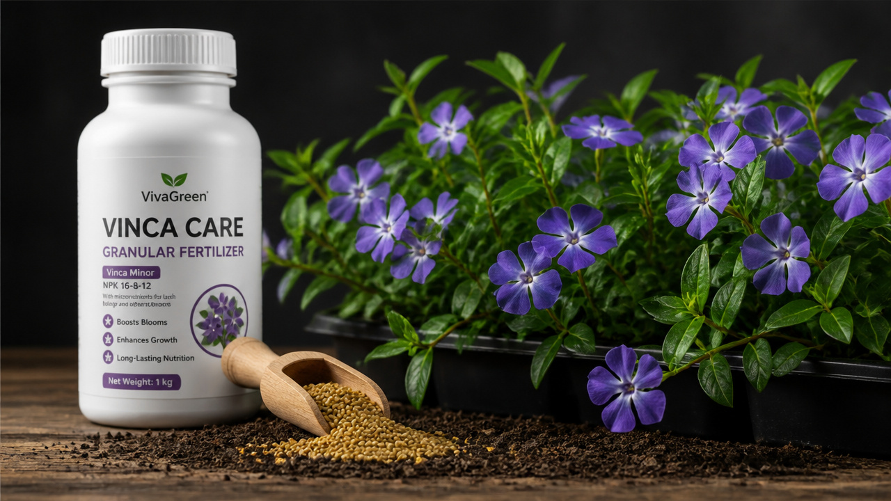 best fertilizer for vinca minor