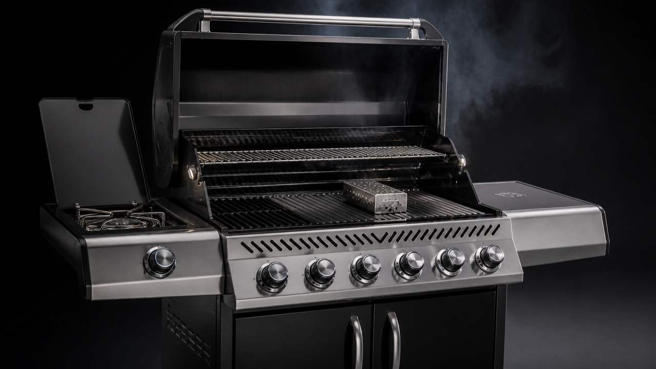 best gas grill smoker combo