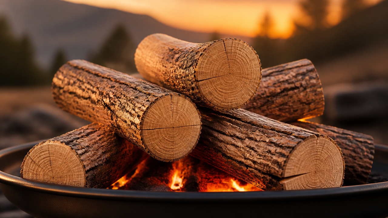 best outdoor fire pit logs