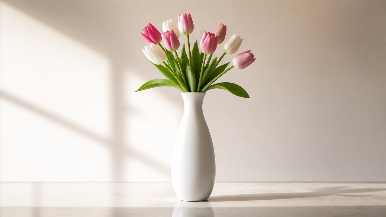 best vase for tulips