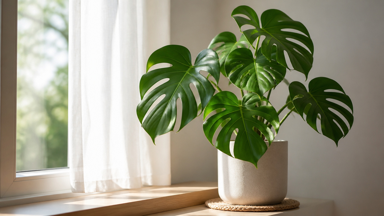 best window for monstera