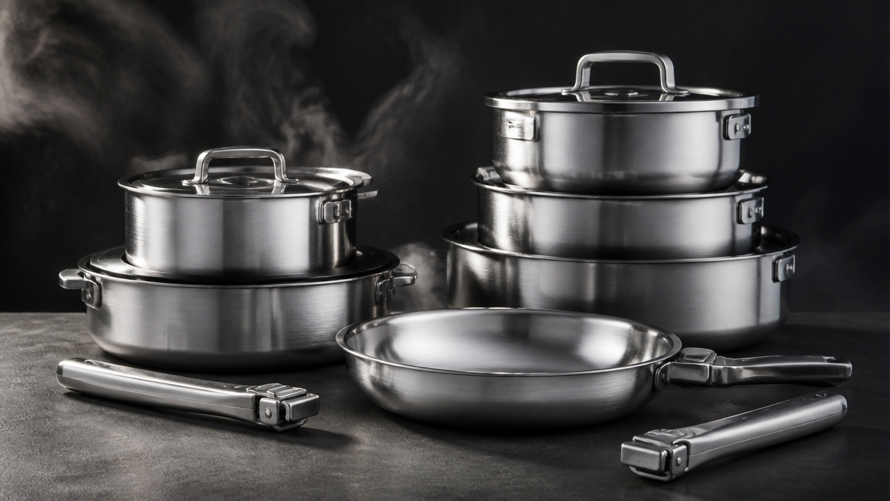 best stainless steel cookware with removable handles