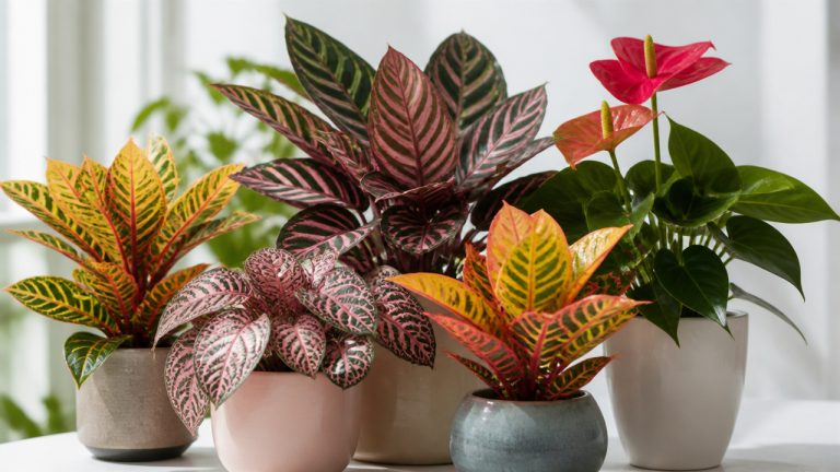 best colorful houseplants
