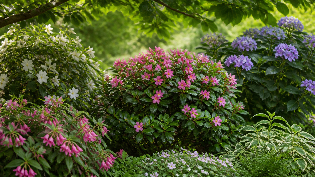 best flowering shrubs shade
