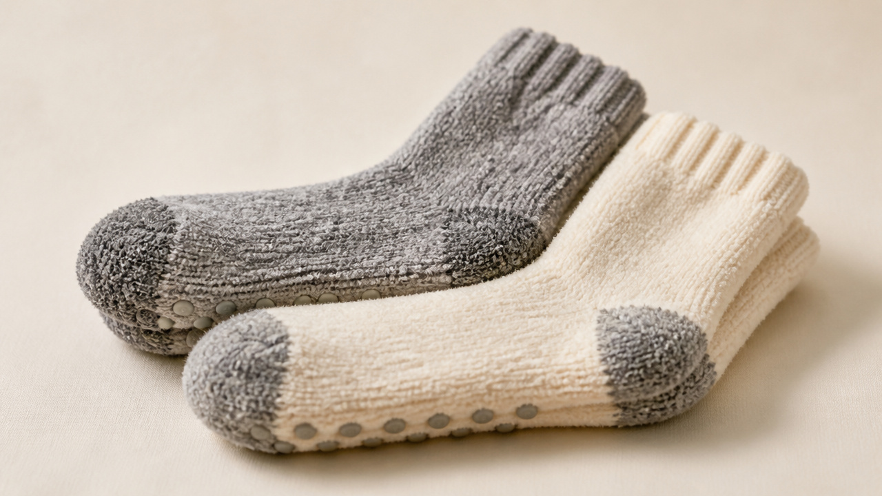 best fuzzy socks with grips