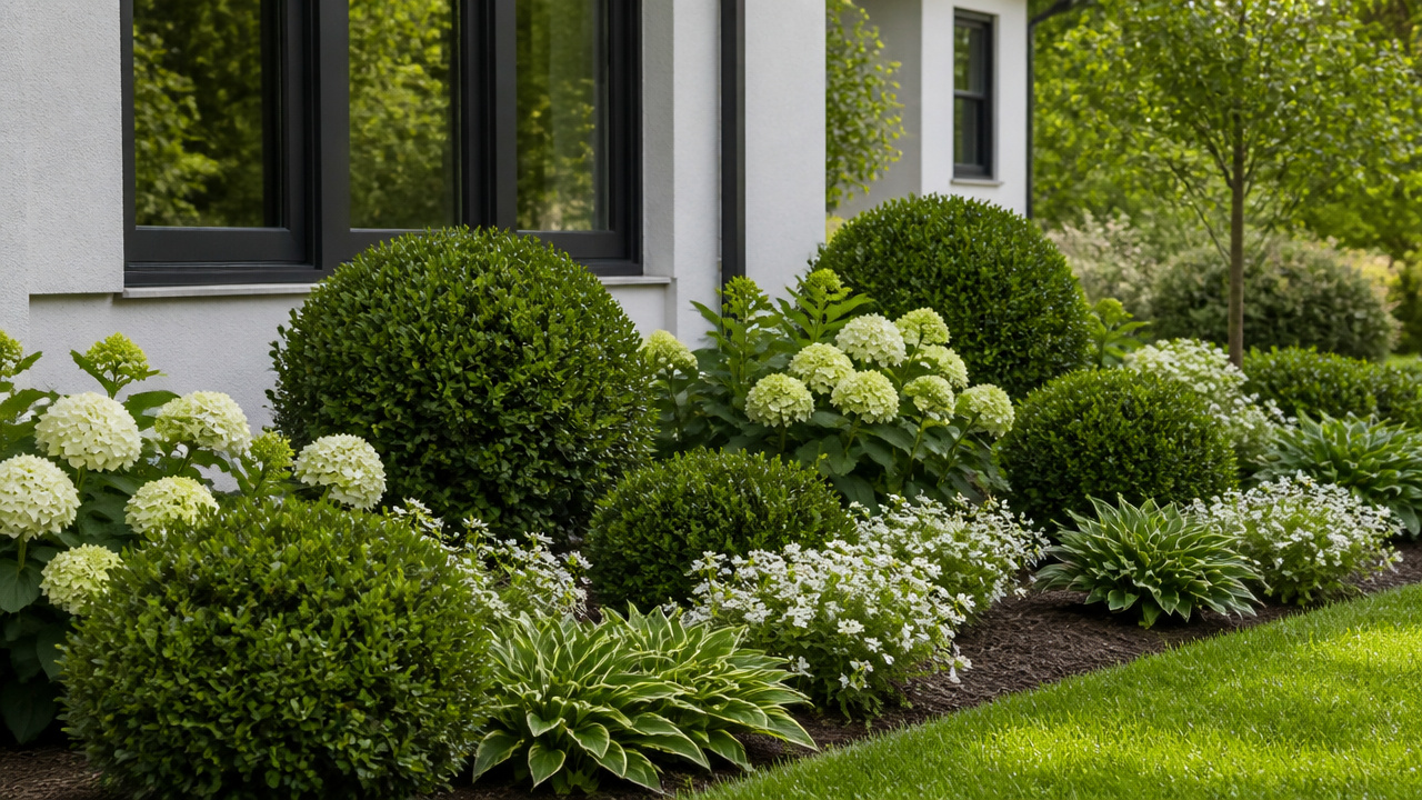 best plants for foundation