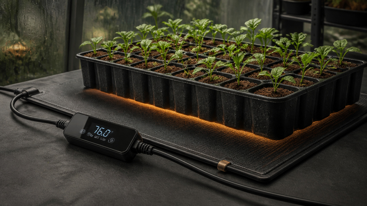 best seedling heat mat with thermostat