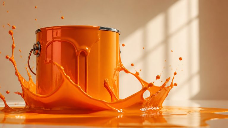 best orange paint