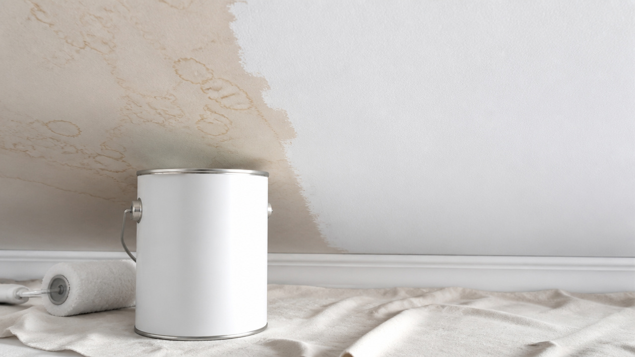 best primer to cover water stains on ceiling