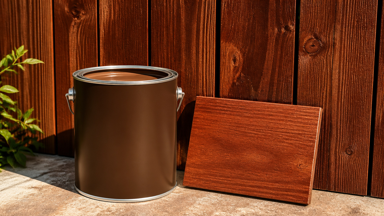 best stain for redwood fence